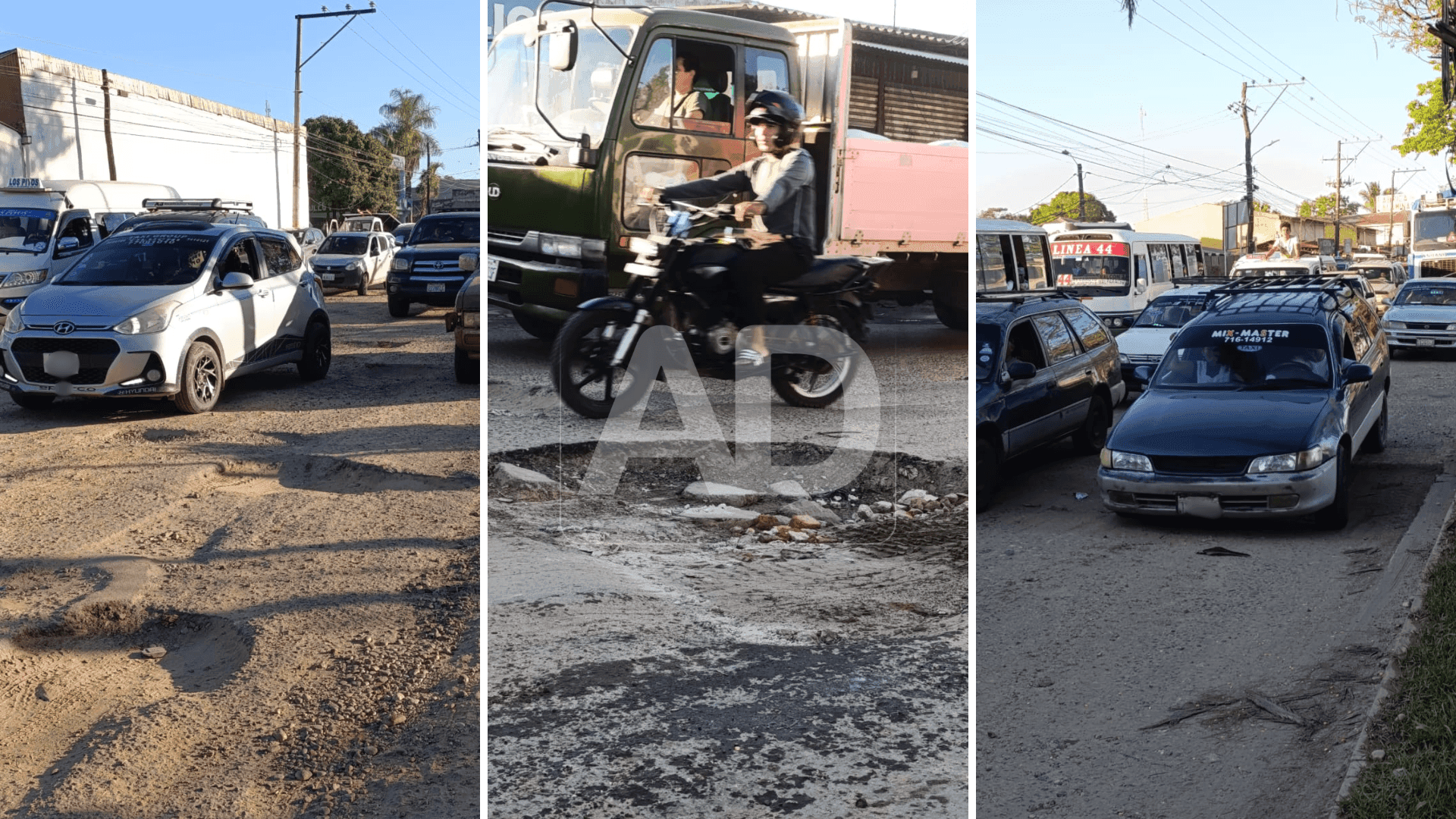 Fotografía de ¡Cuidado con los baches! Conducir por La Guardia se vuelve un riesgo