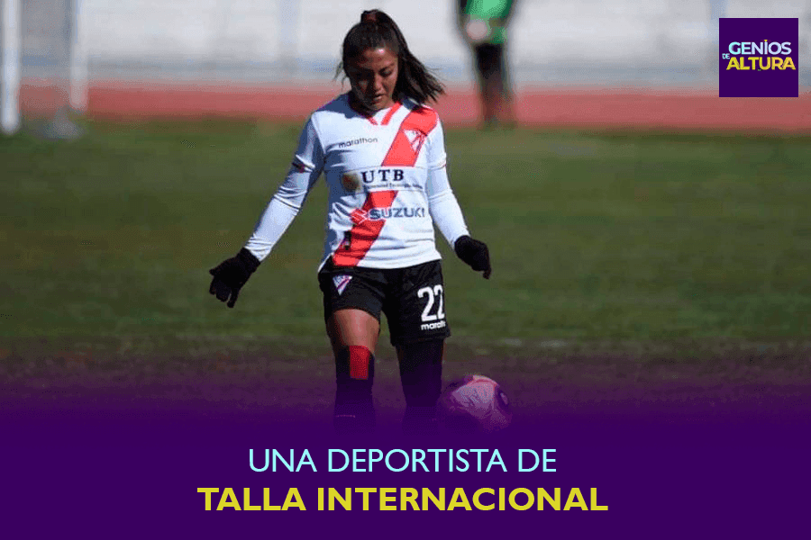 Fotografía de Genios de Altura: Una deportista de talla internacional