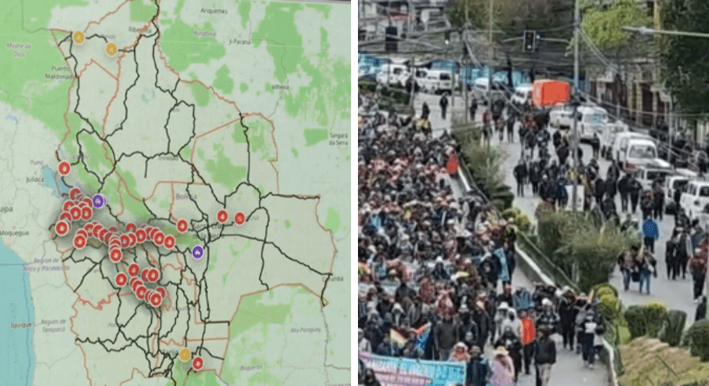 Fotografía de ABC reporta más de 50 puntos de bloqueo