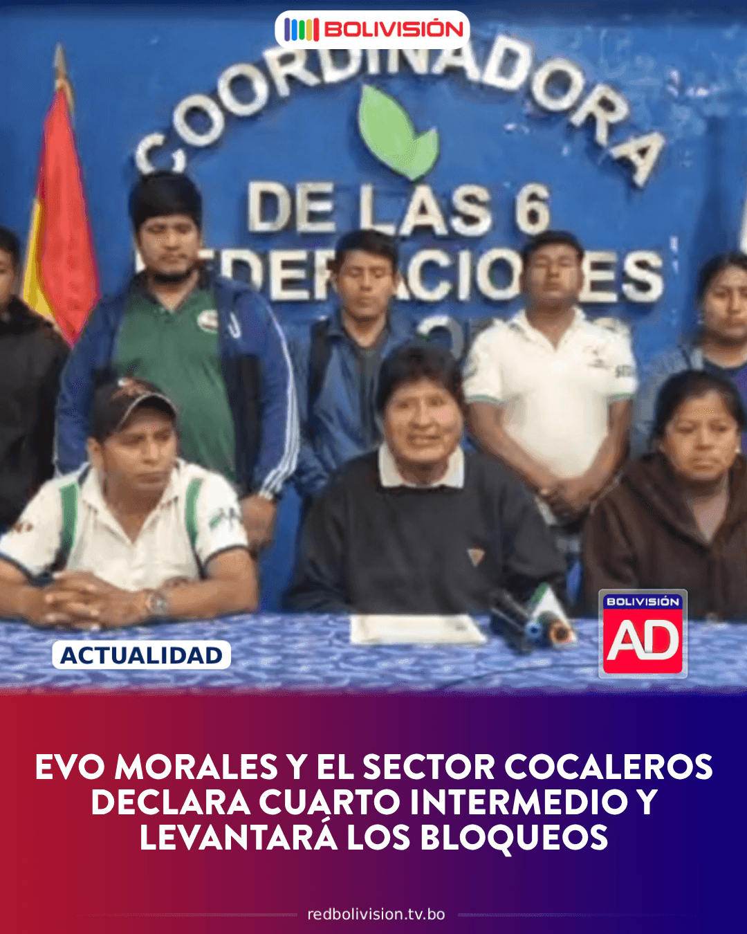 Fotografía de Federaciones del Trópico declaran cuarto intermedio en los bloqueos tras ampliado de emergencia