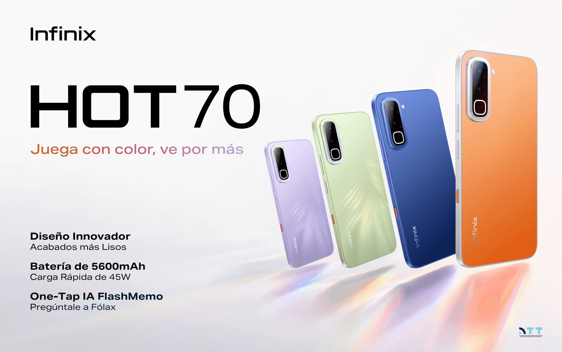 Fotografía de Infinix presenta en Bolivia el nuevo smartphone HOT 70 con tecnología de inteligencia artificial