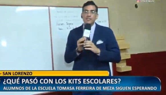 Fotografía de Alumnos de escuela de San Lorenzo siguen esperando la entrega de kits escolares