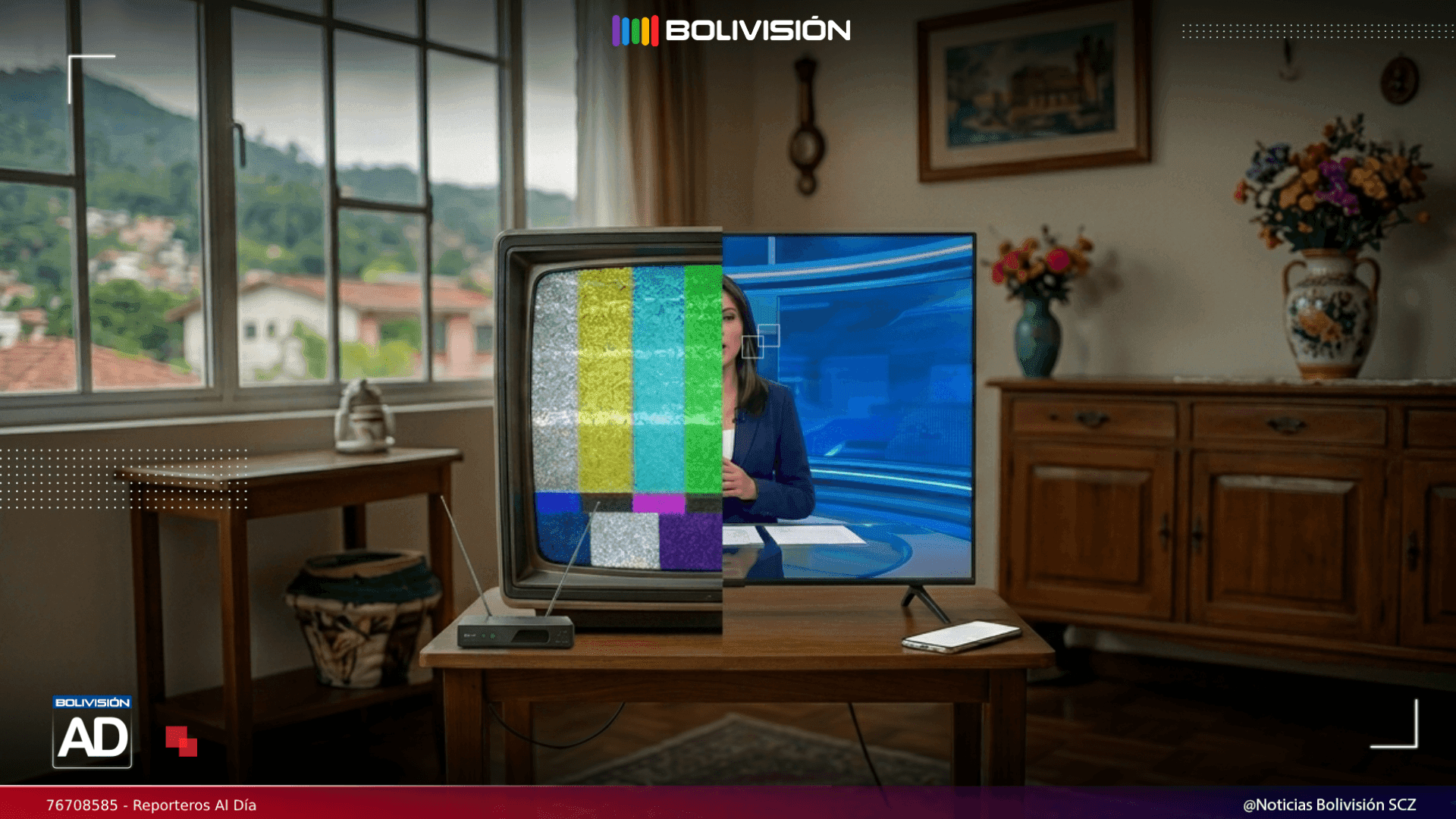 Fotografía de Bolivia se prepara para el segundo simulacro nacional del apagón analógico