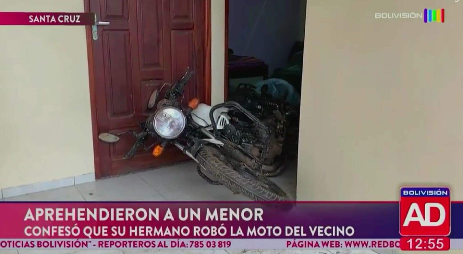 Fotografía de Recuperan motocicleta robada y aprehenden a un adolescente de 16 años