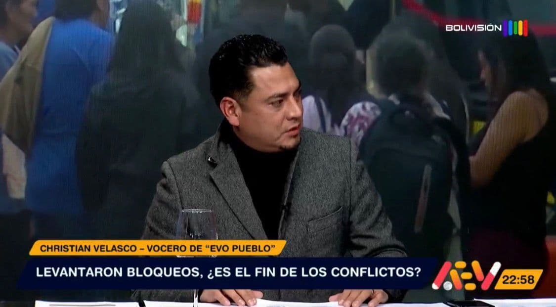Fotografía de "Evo Pueblo" explica el cuarto intermedio en los bloqueos del Chapare y el futuro de las movilizaciones