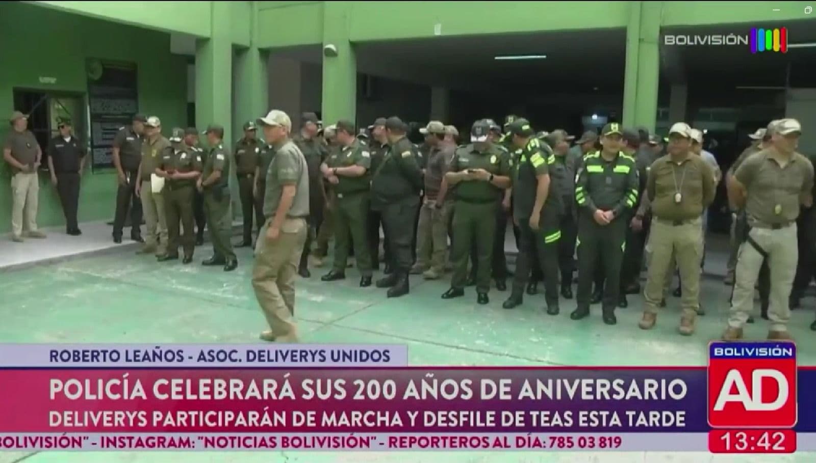 Fotografía de Deliverys participarán en el desfile por los 200 años de la Policía Boliviana