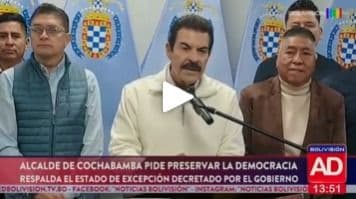 Fotografía de Manfred Reyes Villa pide firmeza al Gobierno y respalda el estado de excepción para desbloquear carreteras