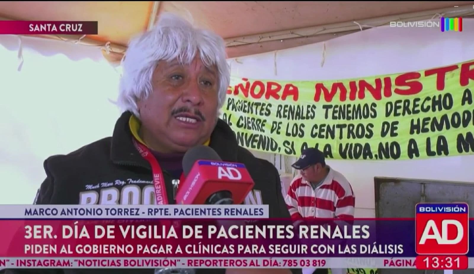 Fotografía de Pacientes renales anuncian protestas extremas y advierten con crucificarse por la crisis en centros de diálisis
