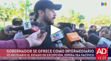 Fotografía de Juan Pablo Velasco pide desbloqueos pacíficos y se ofrece como mediador tras el estado de excepción