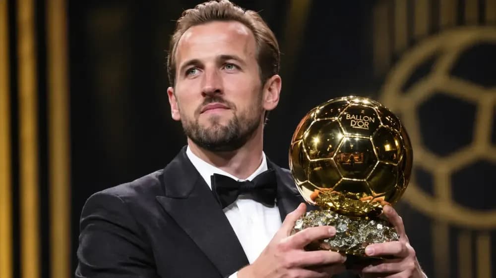 Harry Kane gana el Balón de Oro masculino con 73 goles en 65 partidos
