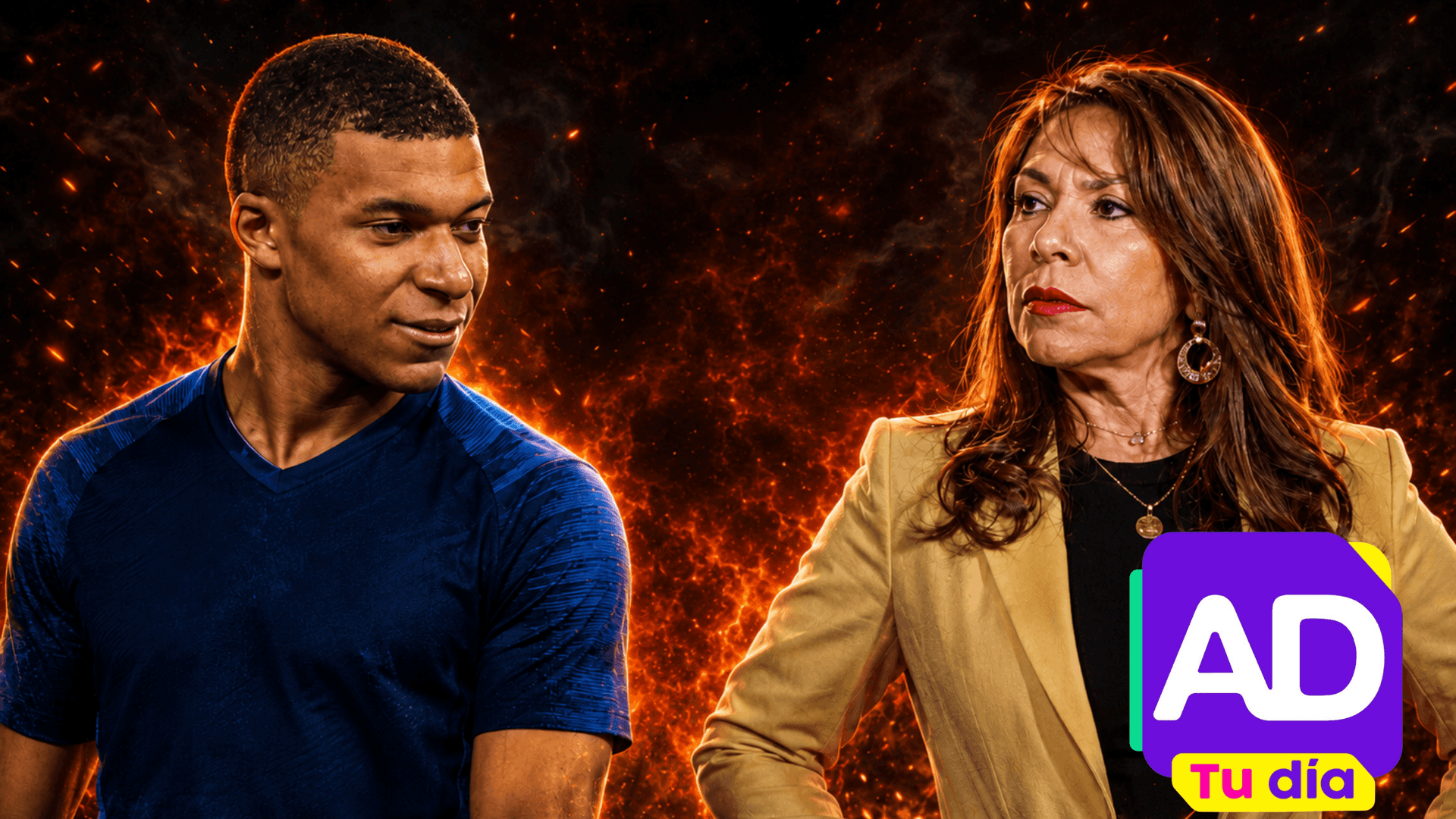 Fotografía de ¿Mbappé vs. una senadora paraguaya?