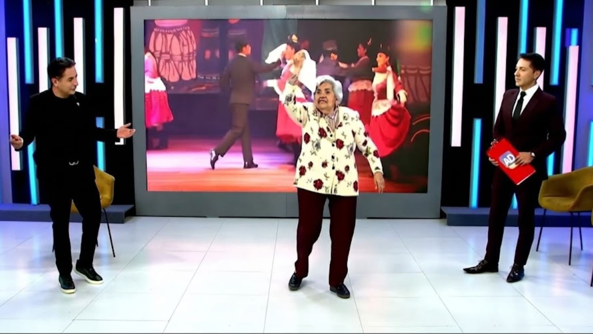 Fotografía de ¡Doña Hortencia llenó de poesía y cueca Al Día Tu Día!