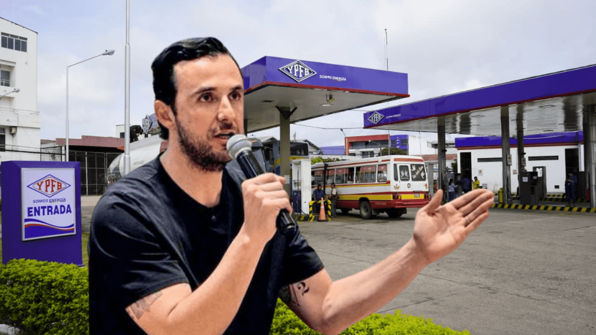 Fotografía de JP Velasco garantiza combustible en septiembre para Santa Cruz