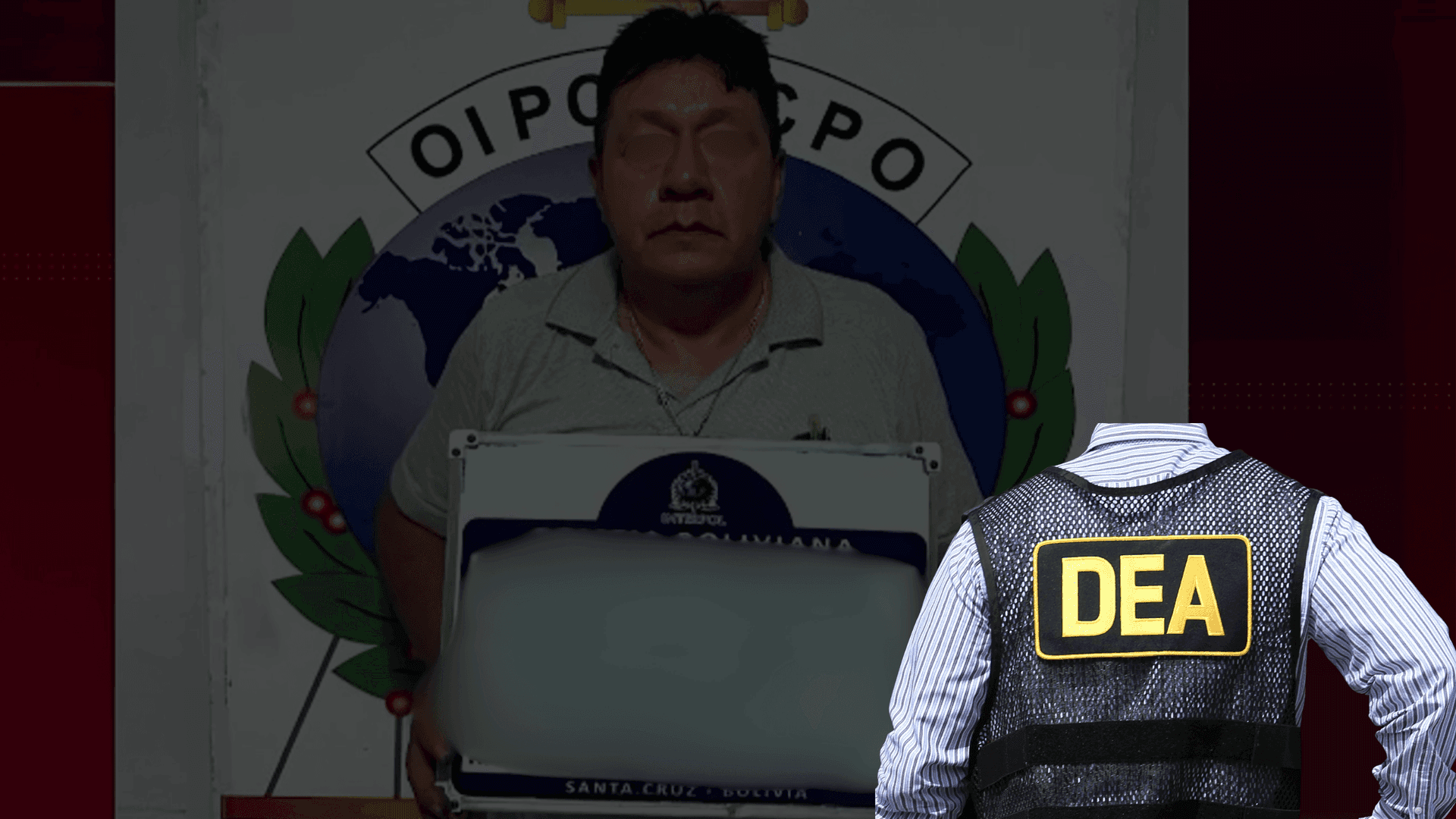 Fotografía de Coronel boliviano es enviado a la cárcel de Sucre por pedido de extradición a EE.UU.