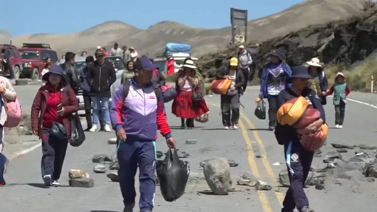 Fotografía de Sectores de los Yungas se reúnen con el Presidente