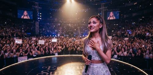 Ariana Grande se despidió de los escenarios entre lágrimas: así fue su último show y el mensaje que dejó a sus fans