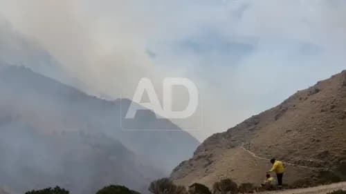 Incendio en Tarija