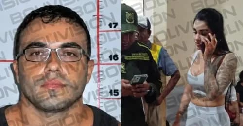 Júnior Trindade y su novia detenida