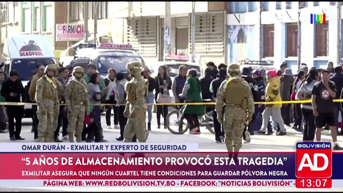 Siete fallecidos y siete personas no localizadas tras la explosión en Viacha