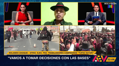 Tupak Katari advierte con tomar acciones mientras analiza la ampliación del estado de excepción