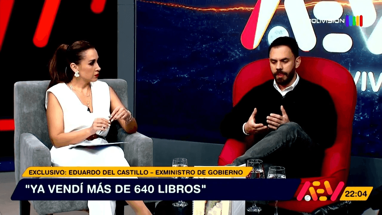 Fotografía de Eduardo Del Castillo habló de su libro, seguridad y su etapa fuera del Gobierno
