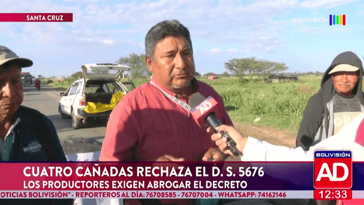 Fotografía de Cuatro Cañadas rechaza el DS 5676: productores exigen su abrogación