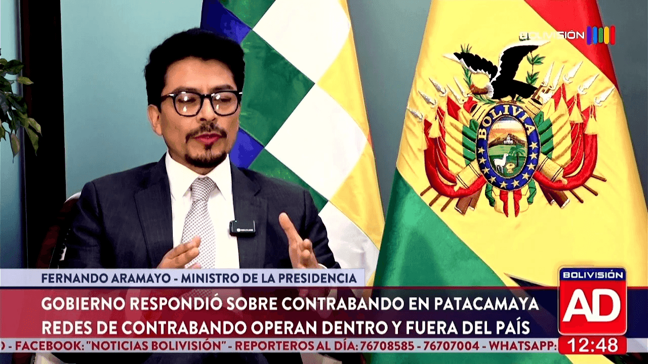 Fotografía de Exclusivo: Aramayo habla sobre las redes de contrabando