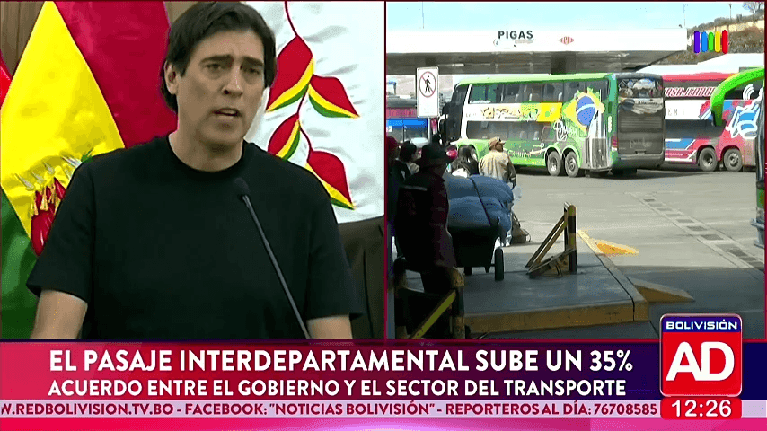 Fotografía de Gobierno y transportistas llegan a un acuerdo: el incremento de pasajes será temporal