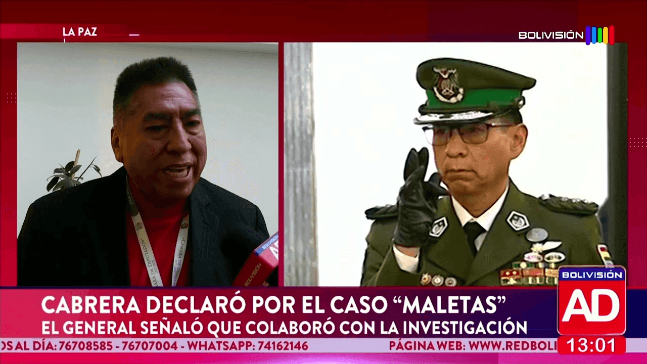 Fotografía de Cabrera declaró por el caso “Maletas”