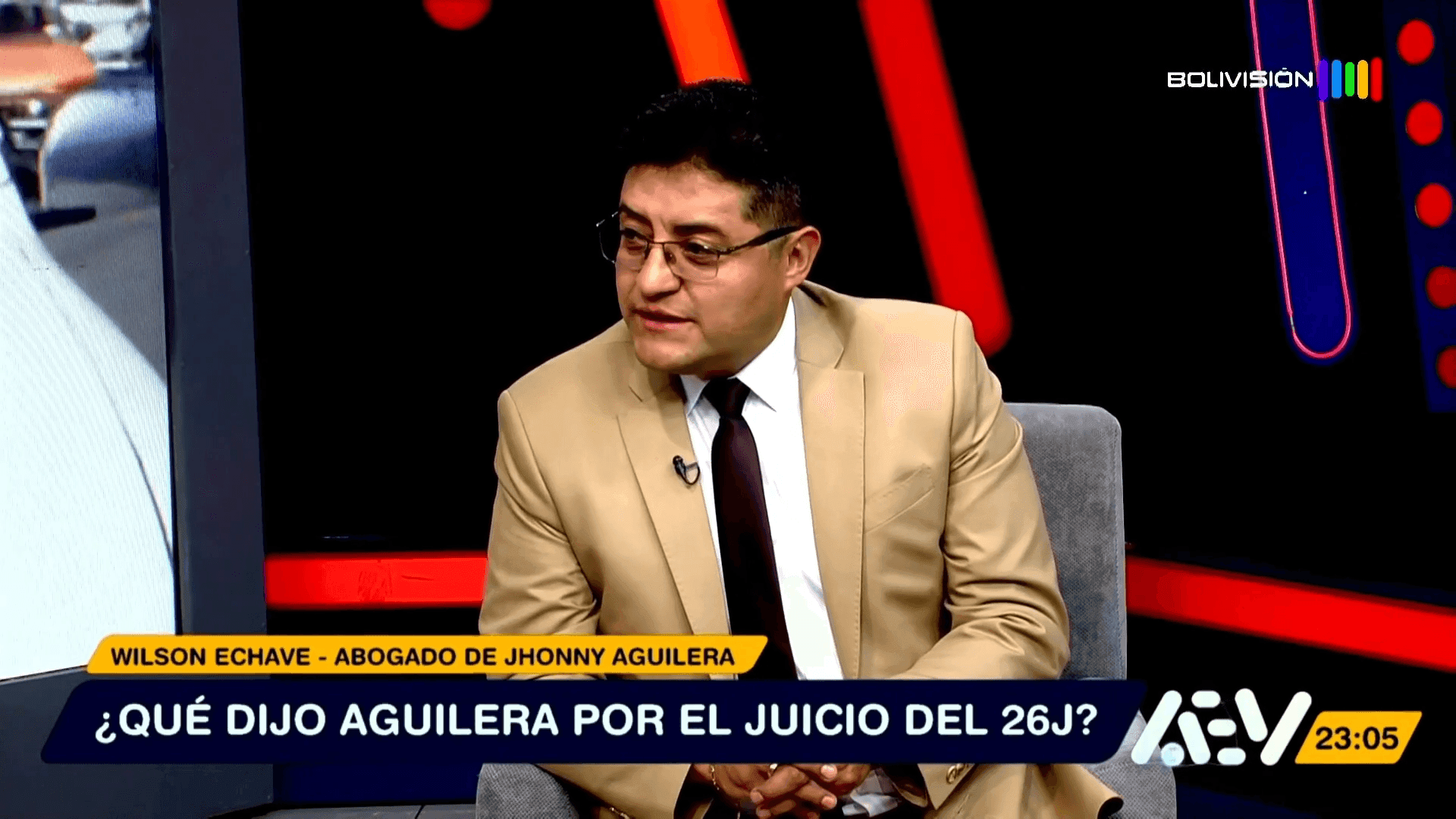 Fotografía de Johnny Aguilera y el juicio del 26J: su abogado habla en exclusiva con Bolivisión